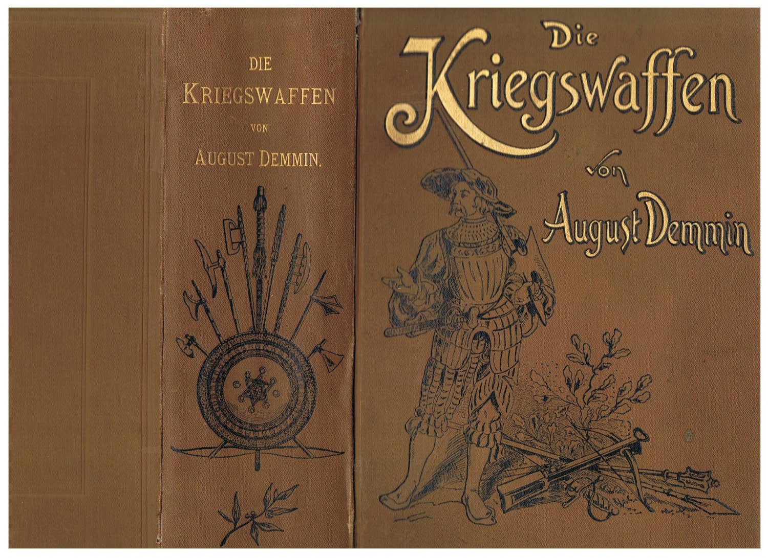 Die Kriegswaffen von August Demmin 洋書 Die Kriegswaffen von